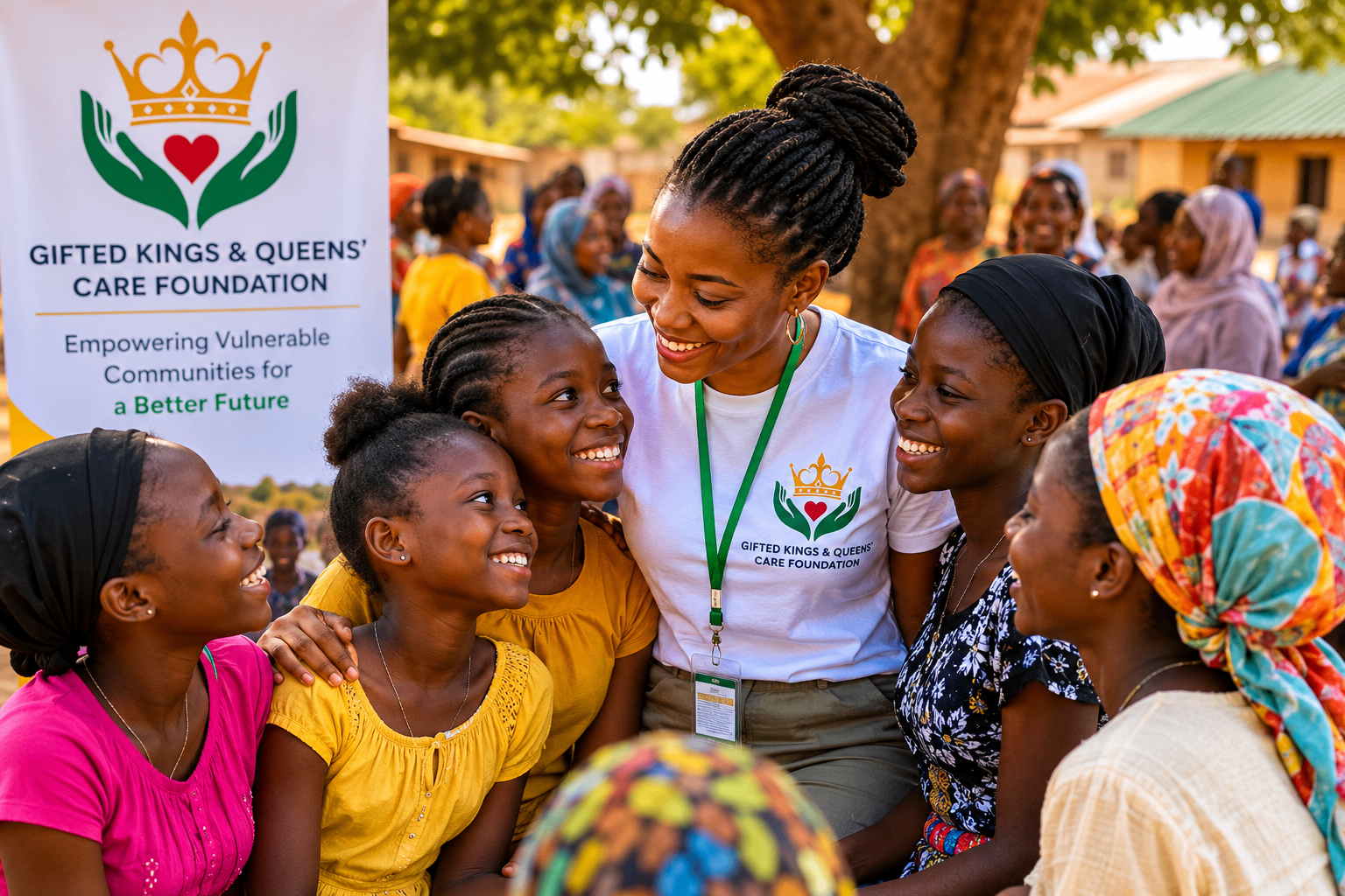 Girls mentorship session